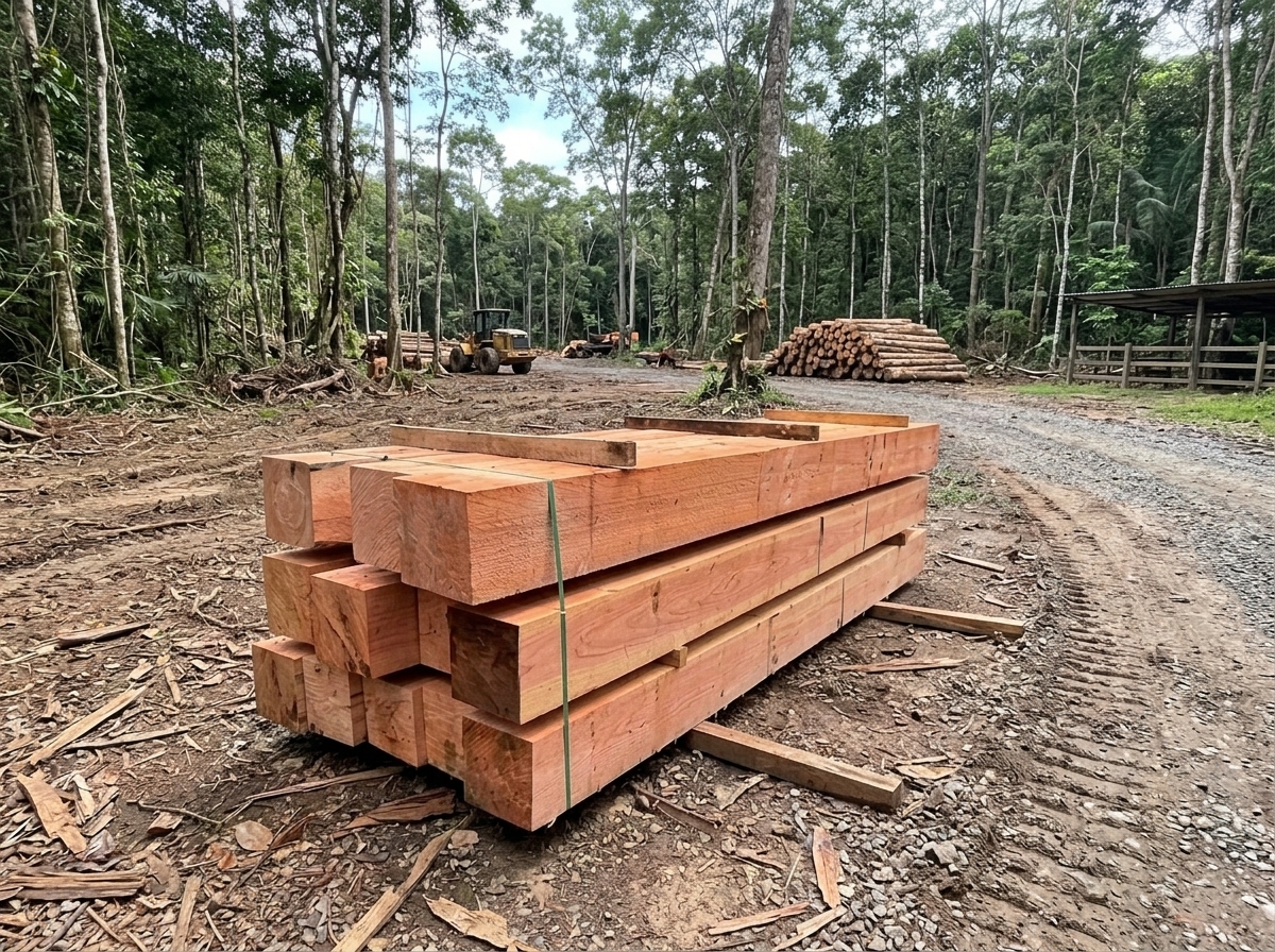 Material de madera para trabajo de carpintería